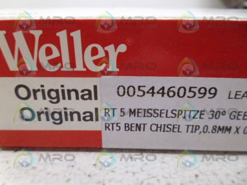 WELLER 0054460599 BENT CHISEL TIP NSFS