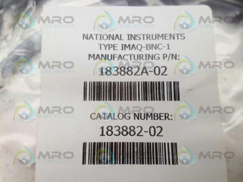 NATIONAL INSTRUMENTS 183882A-02 COAX CABLE NSMP