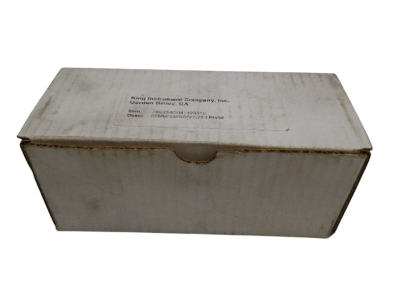 KING INSTRUMENT 74C234G041323310 FLOW METER NSMP