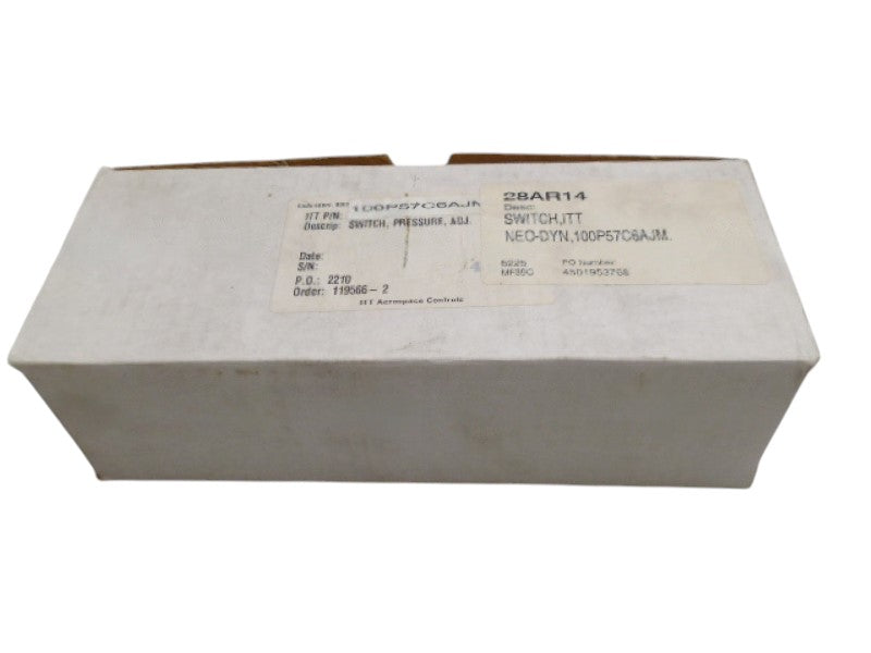 ITT 100P57C6AJM PRESSURE SWITCH NSMP