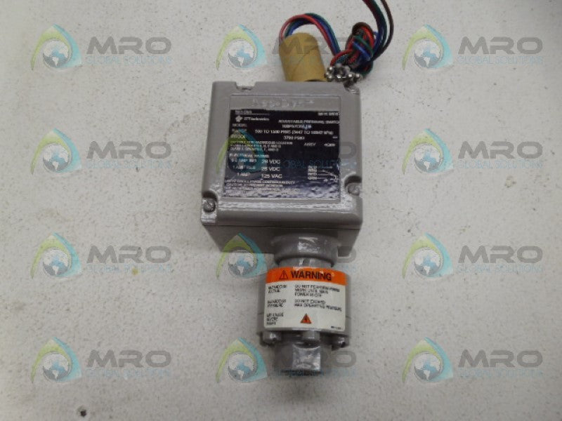ITT 100P57C6AJM PRESSURE SWITCH NSMP