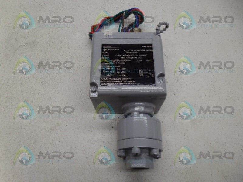 ITT 100P52C6AM PRESSURE SWITCH NSMP