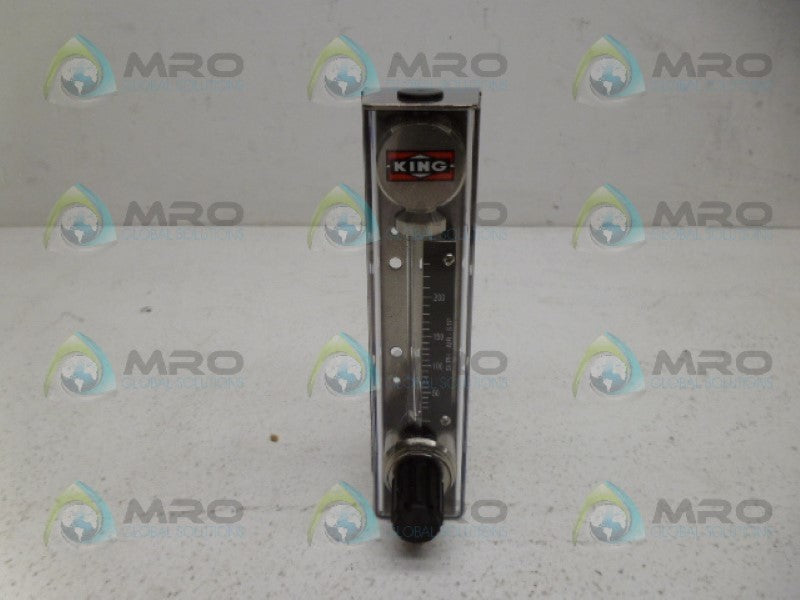 KING INSTRUMENT 74C123G081321610 FLOW METER NSMP