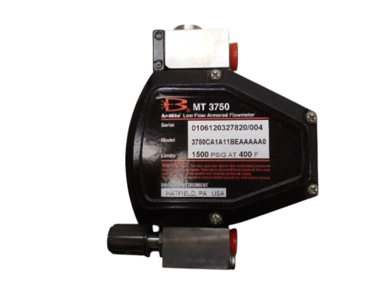 BROOKS 3750CA1A11BEAAAAA0 ARMORED FLOW METER NSNP