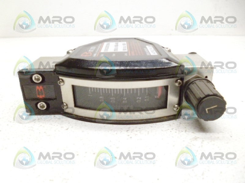 BROOKS 3750CA1A11BEAAAAA0 ARMORED FLOW METER NSNP