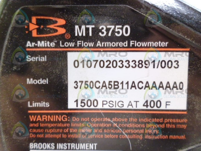 BROOKS 3750CA5B11ACAAAAA0 NSNP