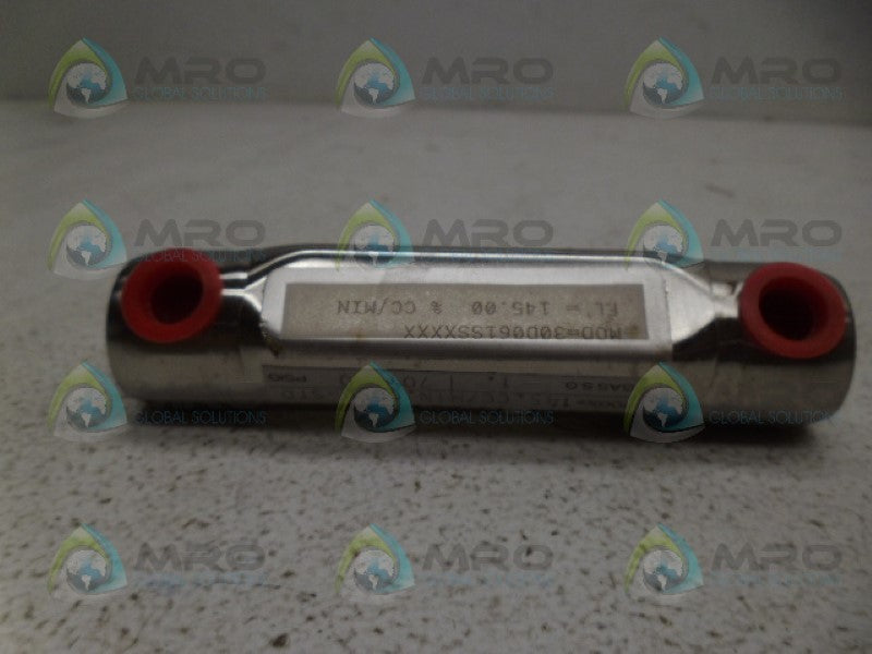 WALLACE & TIERNAN 30D061SSXXXX FLOW METER NSNP