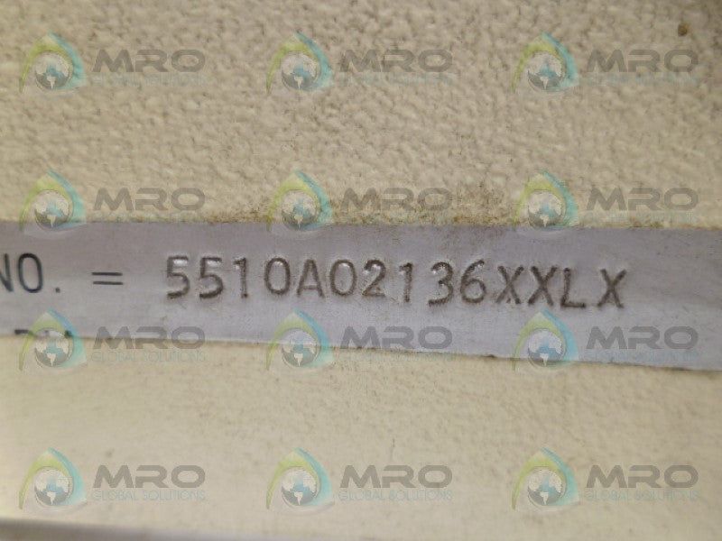 WALLACE & TIERNAN 5510A02136XXLX METER NSNP