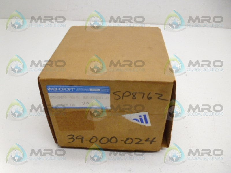 ASHCROFT GPN4SPB06 PRESSURE SWITCH NSMP