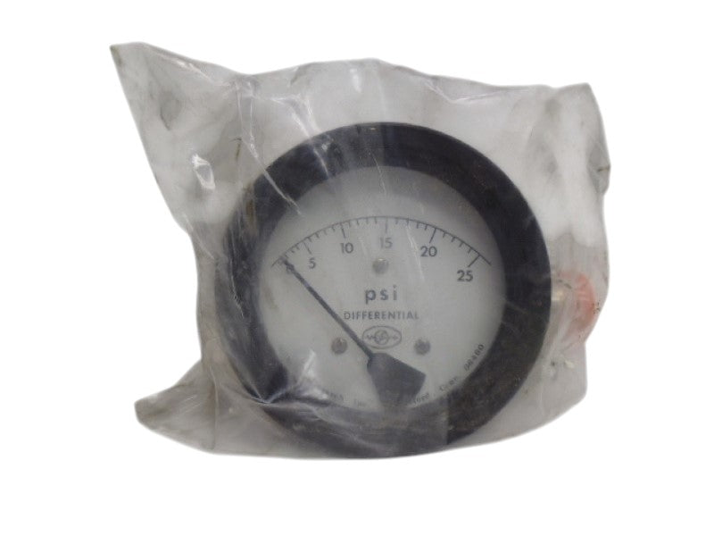 ORANGE RESEARCH 1516DG-1C-3.5B PRESSURE GAUGE 25PSI NSMP