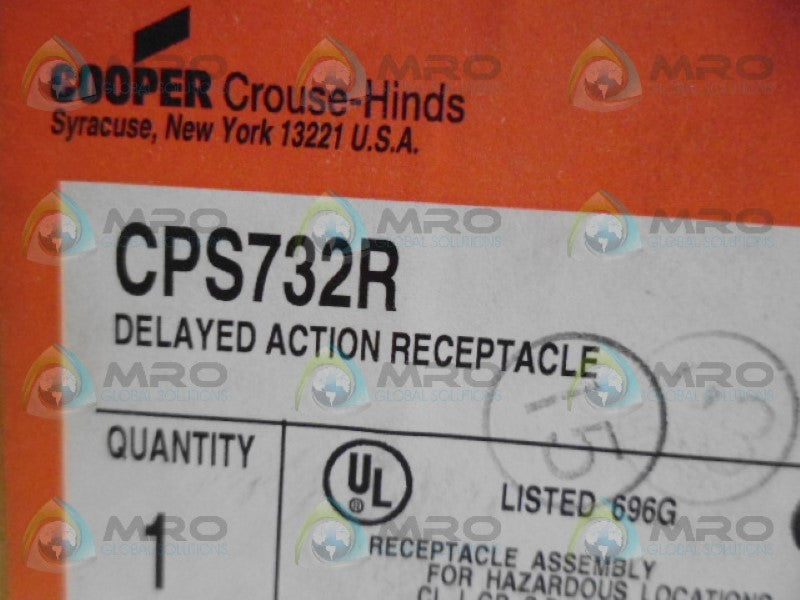CROUSE HINDS CPS732R 230-460VAC 30A NSMP