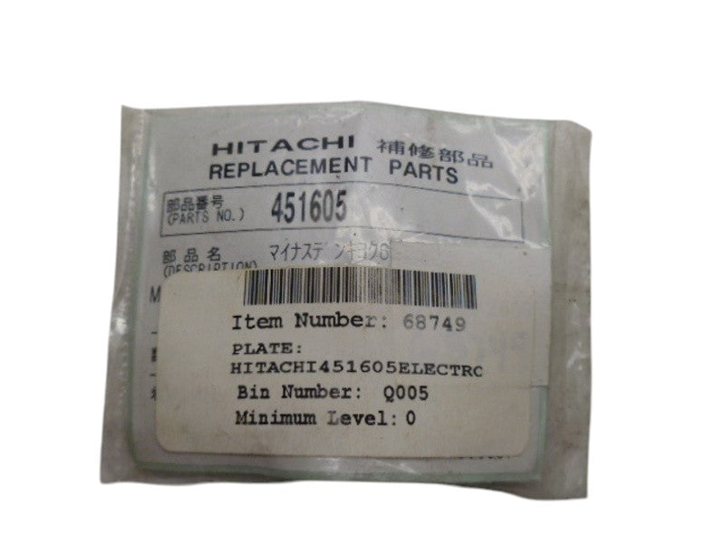 HITACHI 451605 PLATE NSMP