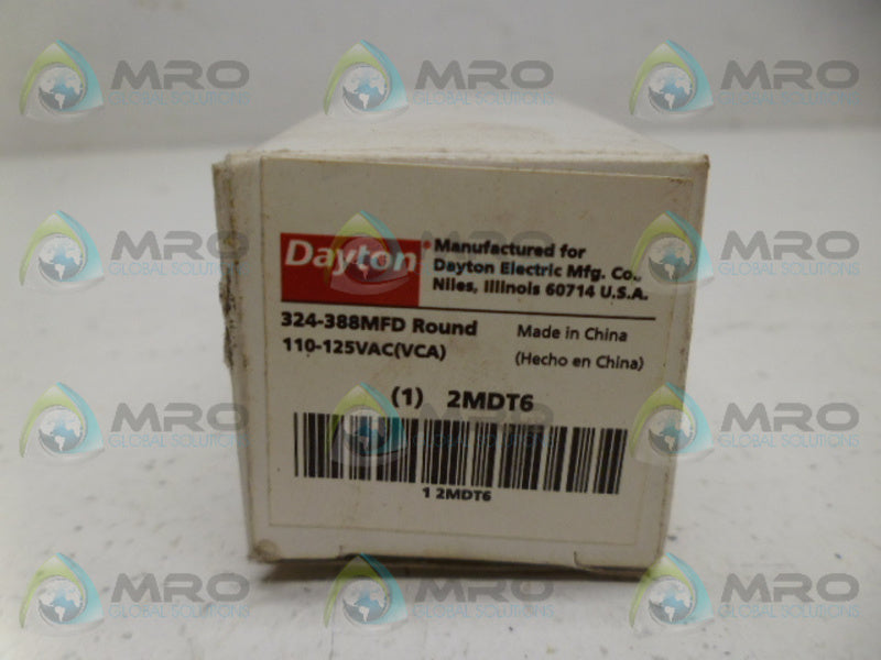 DAYTON 2MDT6 CAPACITOR NSMP