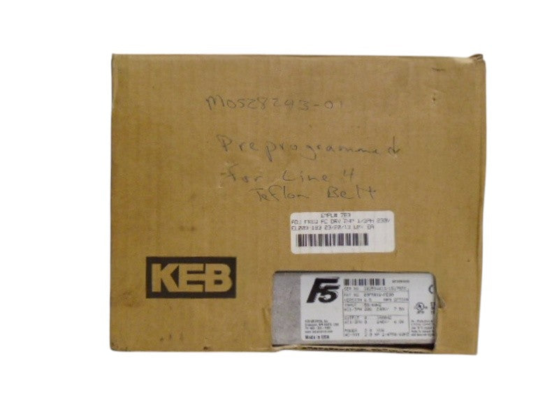 KEB 09F5B1B-PE00 COMBIVERT AC DRIVE NSMP