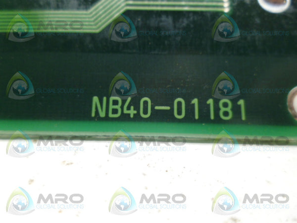 MAKINO JBP2 CIRCUIT BOARD NSNP