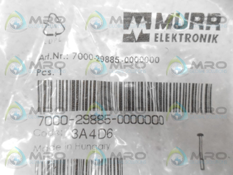 MURR ELEKTRONIK 7000-29885-0000000 VALVE PLUG NSMP