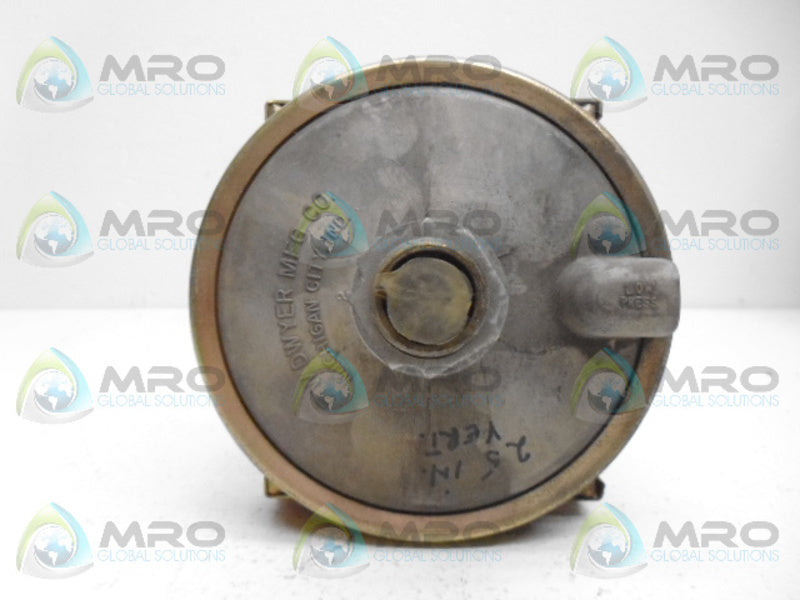 DWYER 1823 PRESSURE SWITCH UNMP