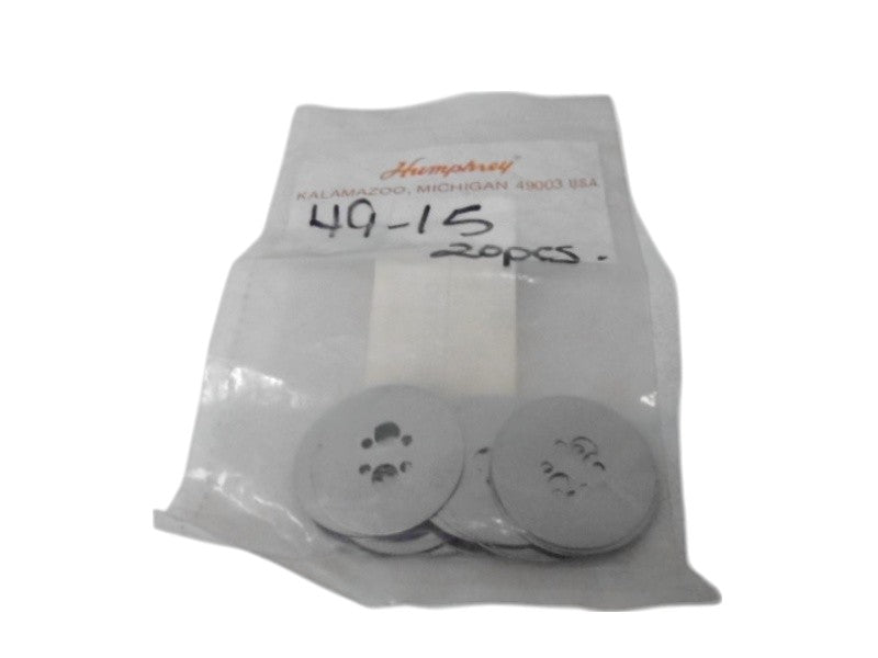 HUMPHREY 49-15 FEEDER RINGS NSMP