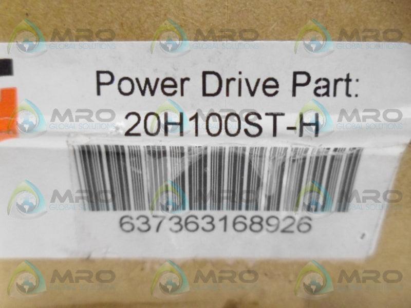 POWER DRIVE 20H100ST-H PULLEY NSMP