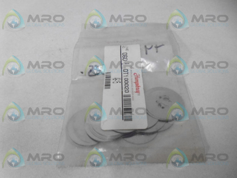 HUMPHREY 49-15 FEEDER RINGS NSMP