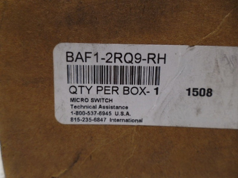 MICRO SWITCH BAF1-2RQ9-RH LIMIT SWITCH NSMP
