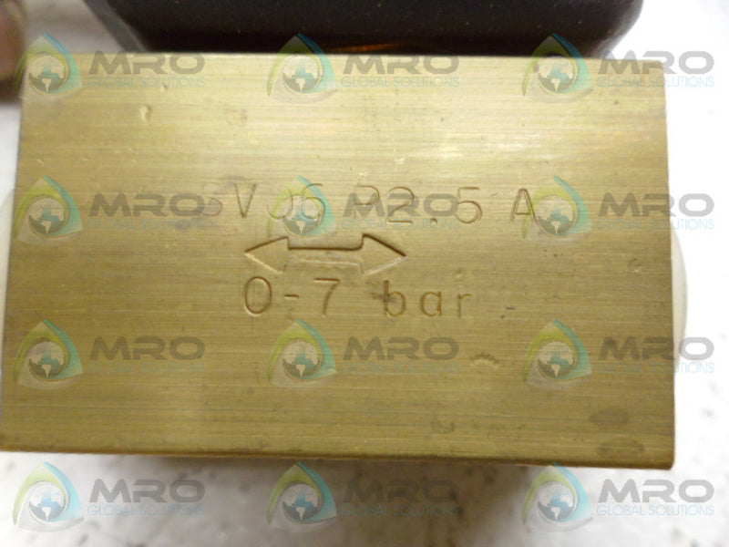 RAPA SV06P25A VALVE UNMP