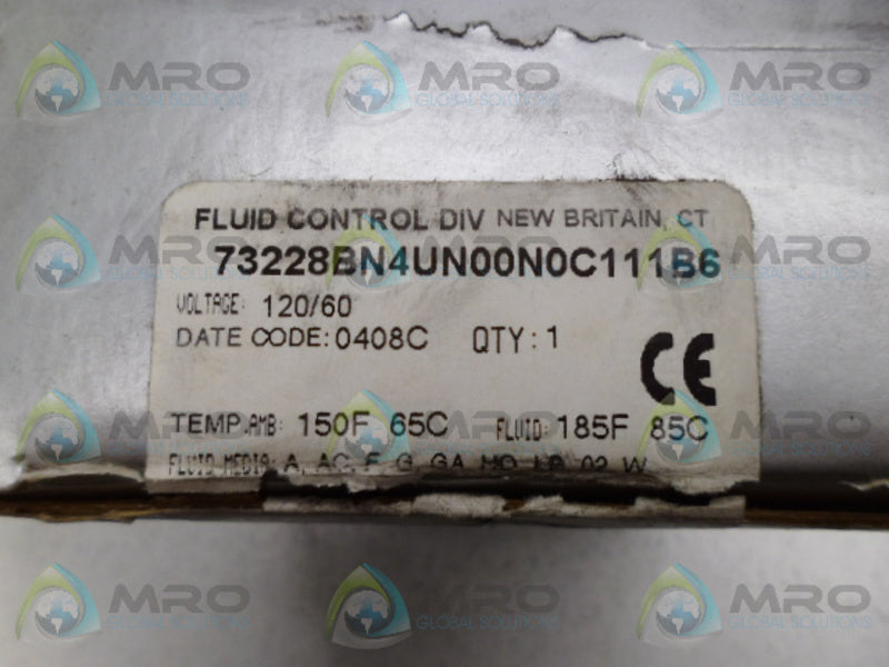 PARKER 73228BN4UN00N0C111B6 COIL 120V NSMP