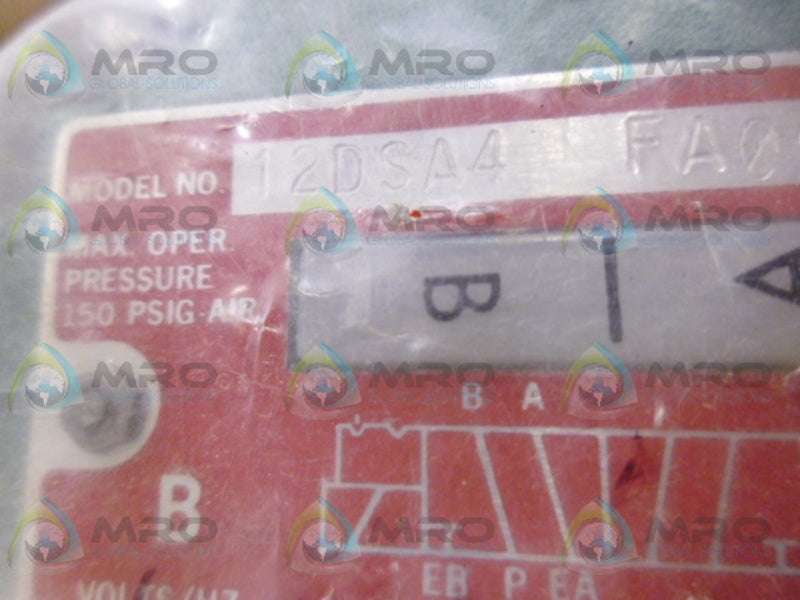 NUMATICS 12DSA4FA00030 PNEUMATIC VALVE NSNP