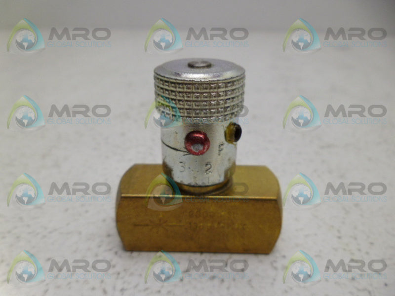 PARKER N200B FLOW VALVE NSMP