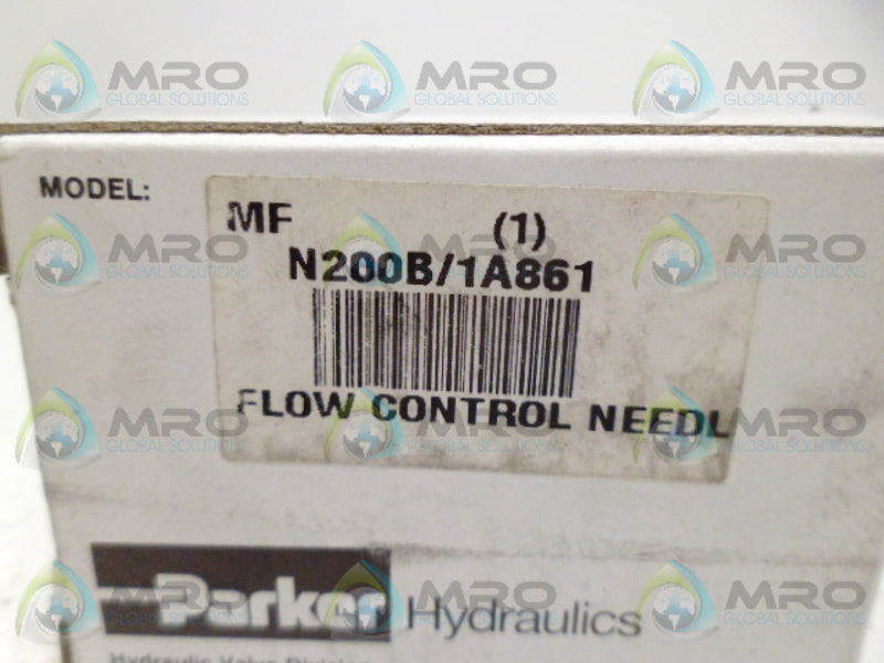 PARKER N200B FLOW VALVE NSMP