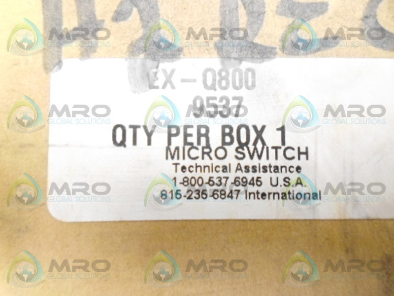 HONEYWELL EX-Q800 ENCLOSED LIMIT SWITCH NSMP