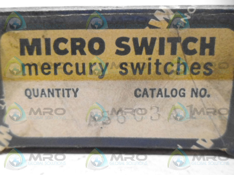 MICRO SWITCH AS603A1 SWITCH NSMP