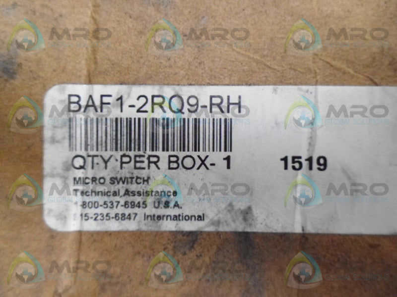 MICRO SWITCH BAF1-2RQ9-RH LIMIT SWITCH NSMP