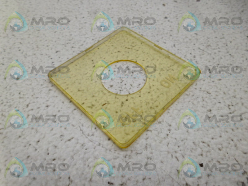 MICRO SWITCH 907BDA213 LEGEND PLATE NSMP
