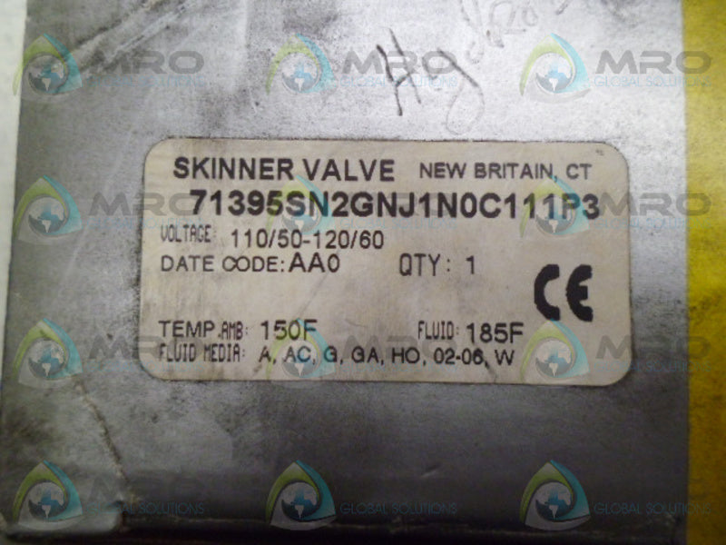 PARKER 71395SN2GNJ1N0C111P3 SOLENOID VALVE *NEW IN BOX*