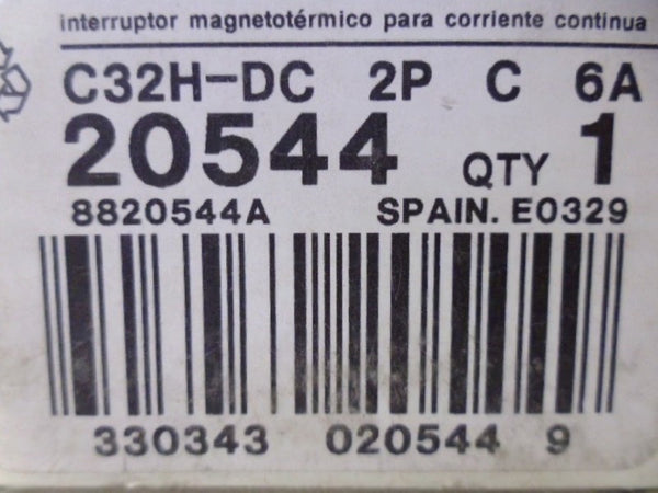 MERLIN GERIN 20544 CIRCUIT BREAKER 6A  NSMP