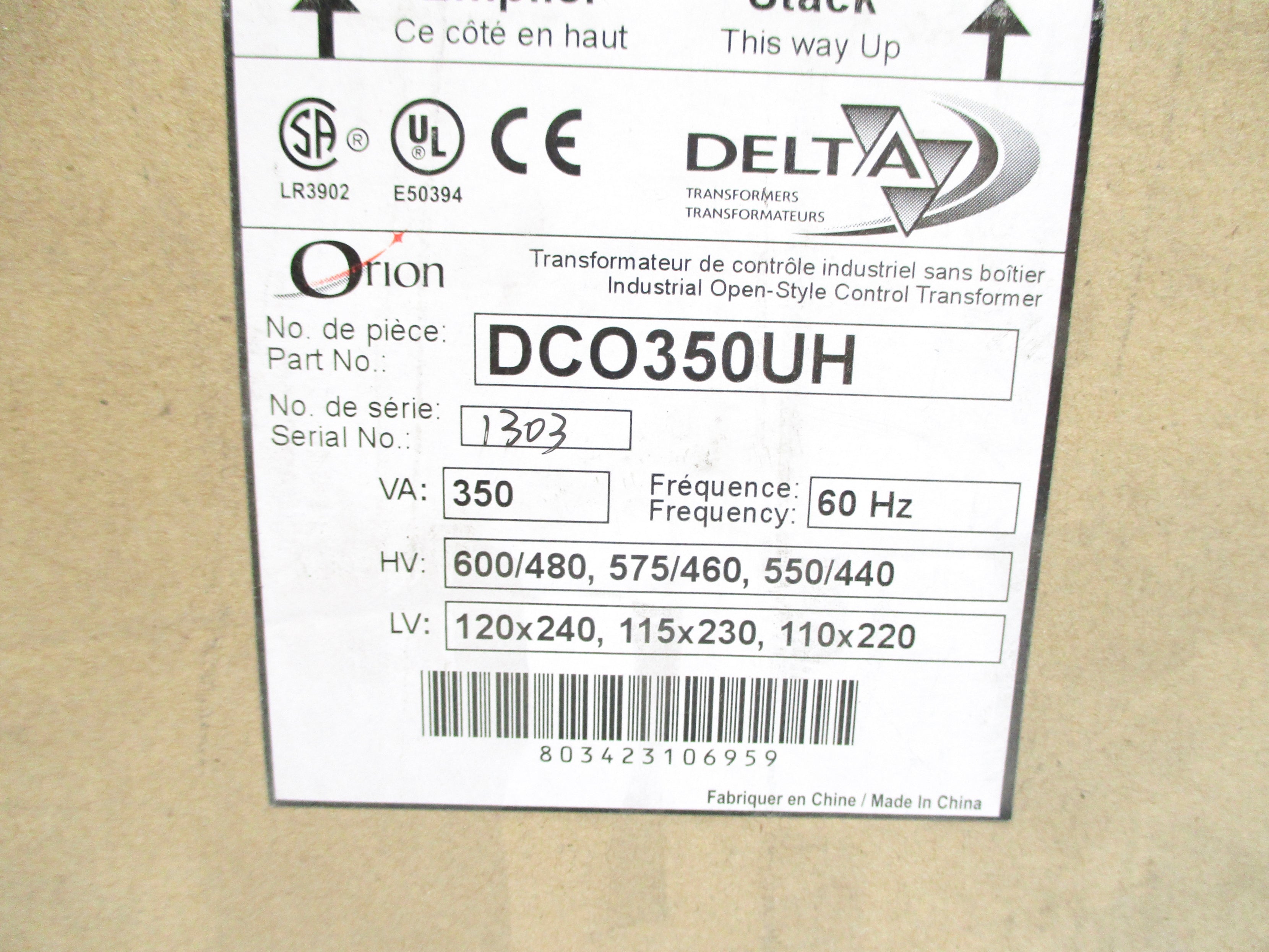 DELTA DCO350UH NSMP