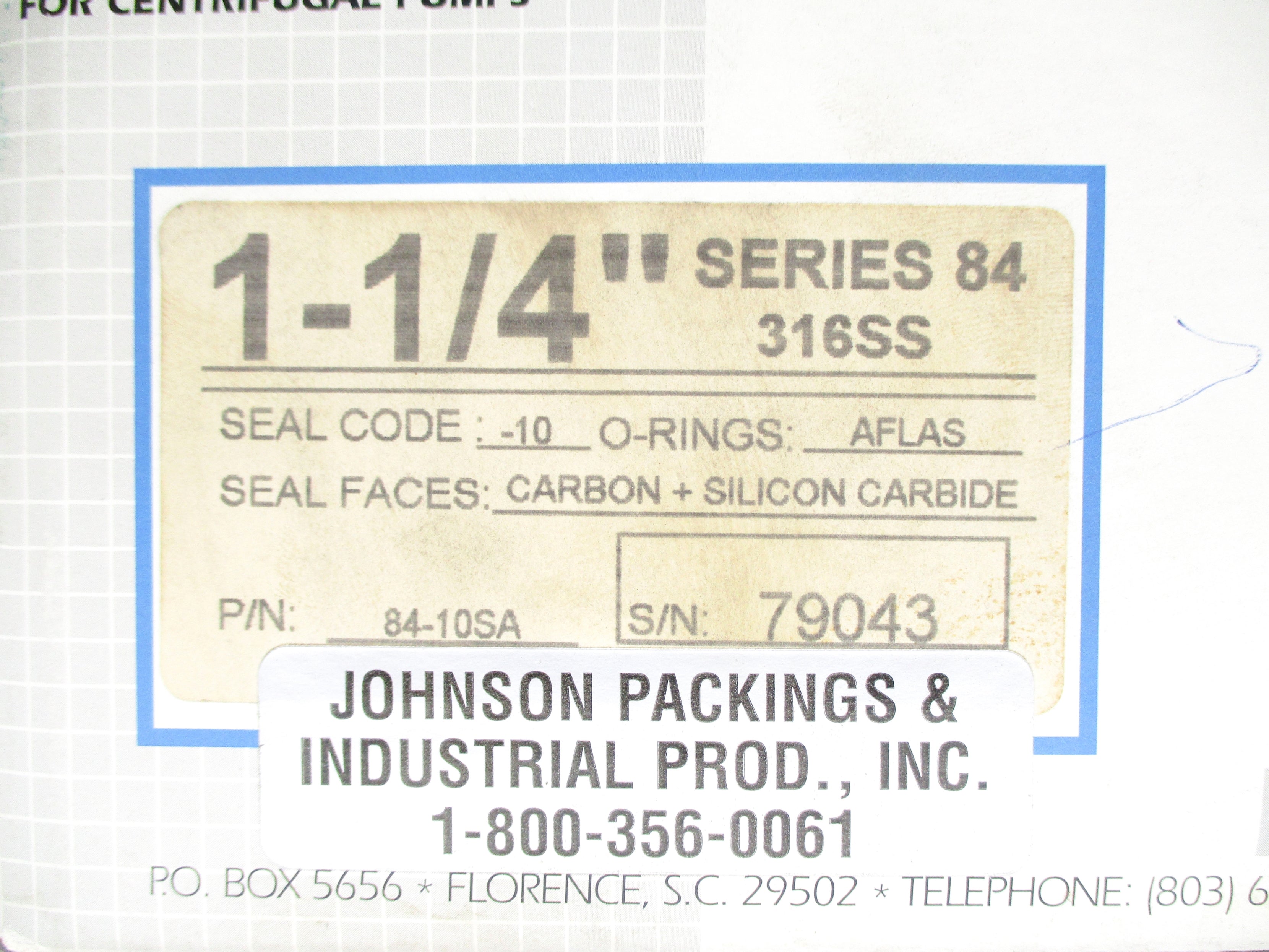 FIVESTAR SEAL 84-10SA NSMP