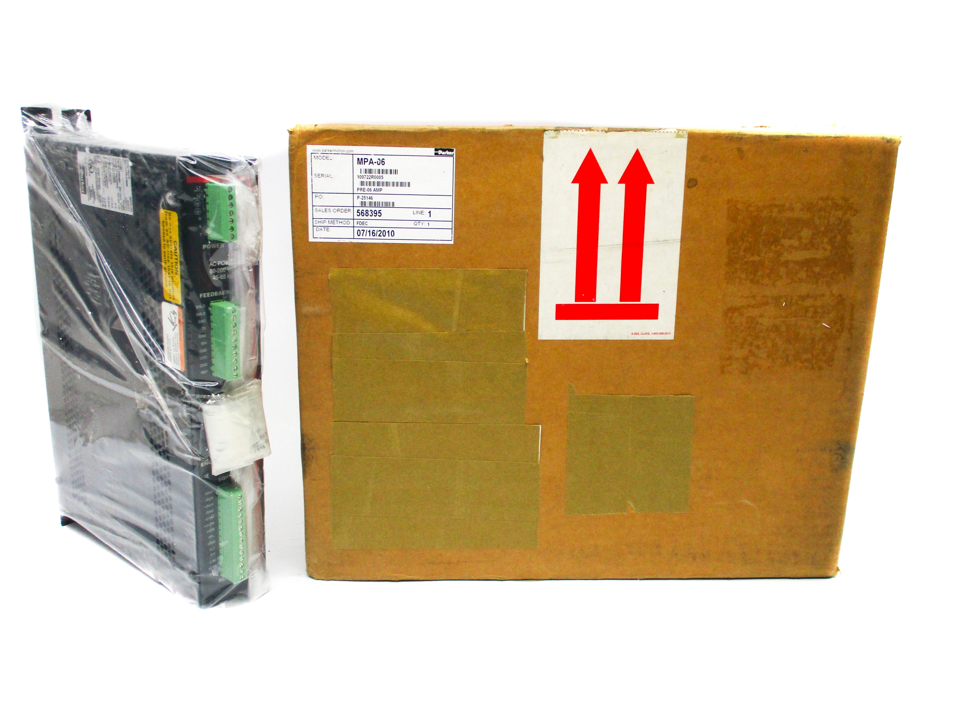 PARKER MPA-06 80-260VAC 8A NSMP