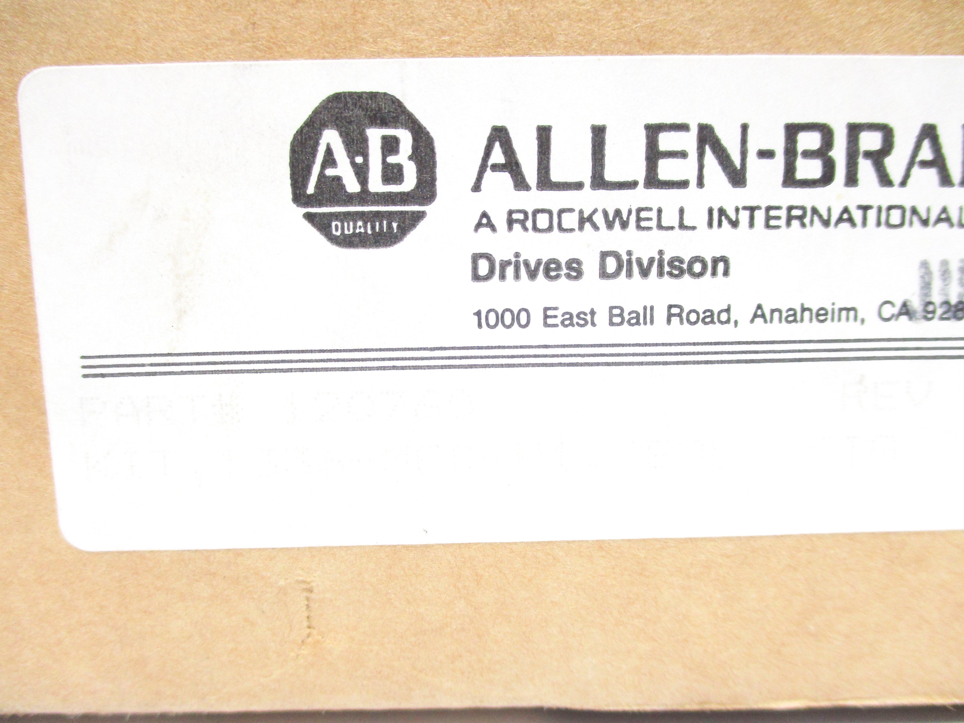 ALLEN BRADLEY 120760 1336-MOD-N1 NSMP