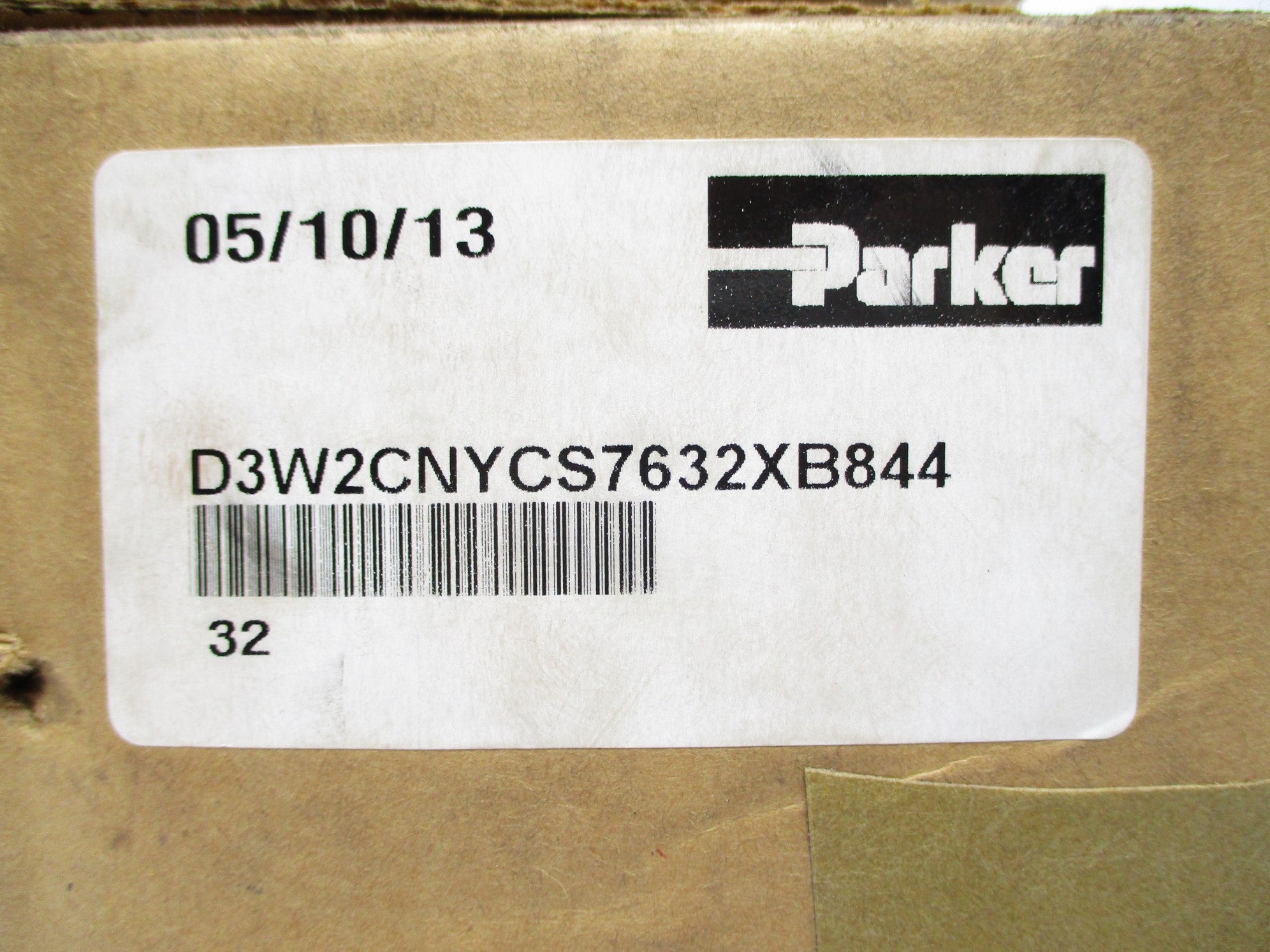 PARKER D3W2CNYCS7632XB844 120V 3000PSI NSMP