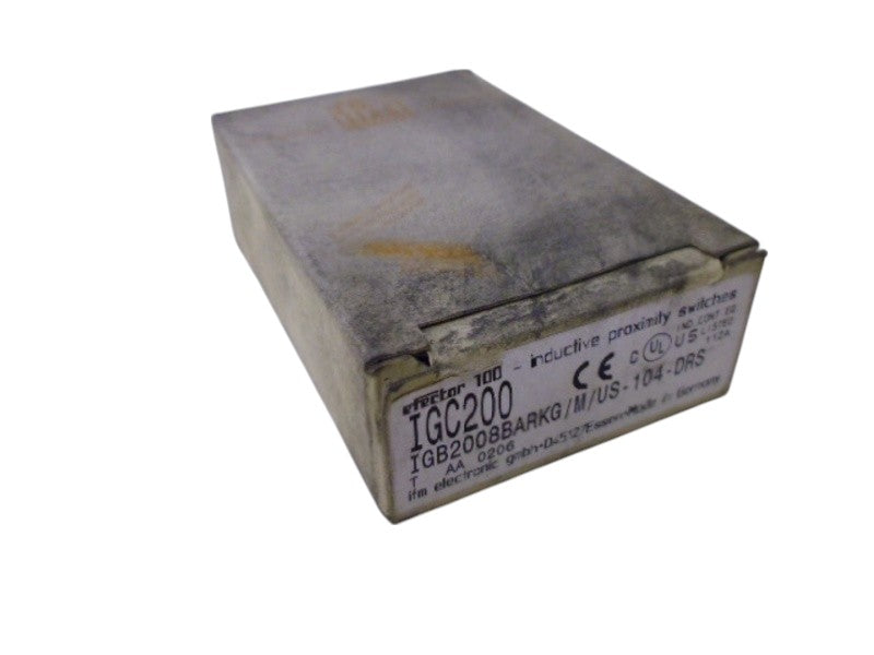 IFM EFECTOR IGC200 INDUCTIVE PROXIMITY SENSOR NSMP