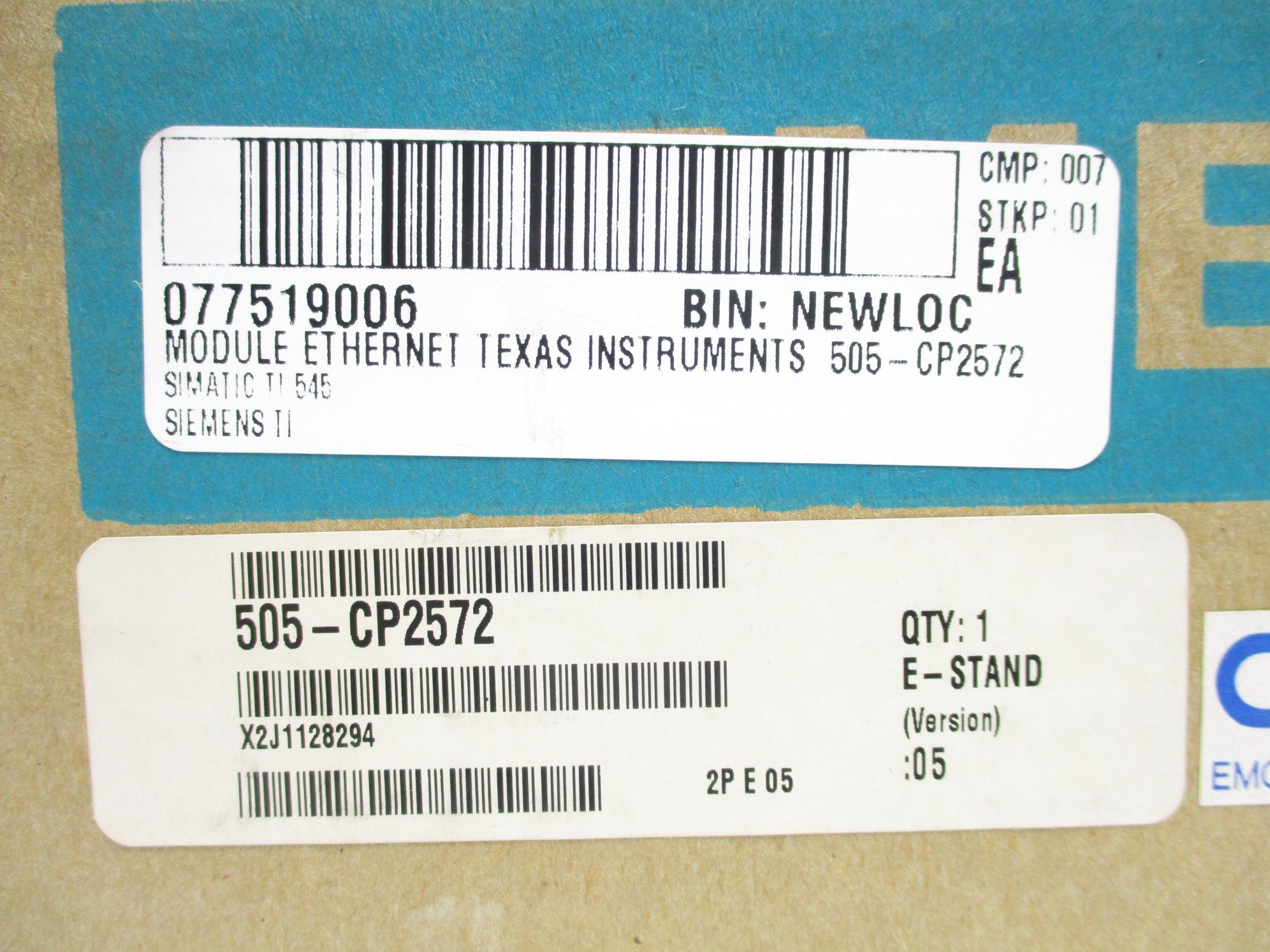 SIEMENS 505-CP2572 NSMP