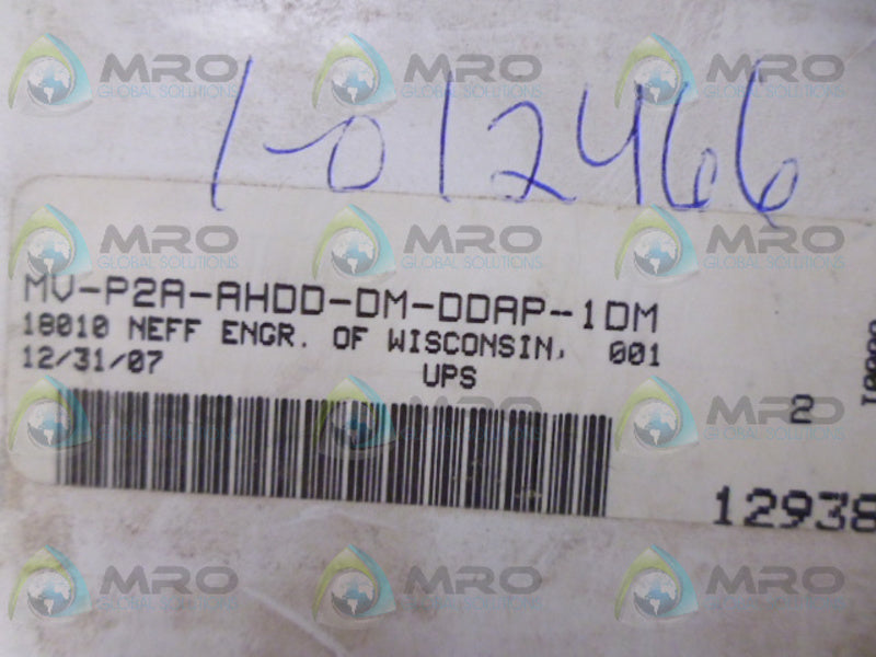 MAC MV-P2A-AHDD-DM-DDAP-1DM NSMP