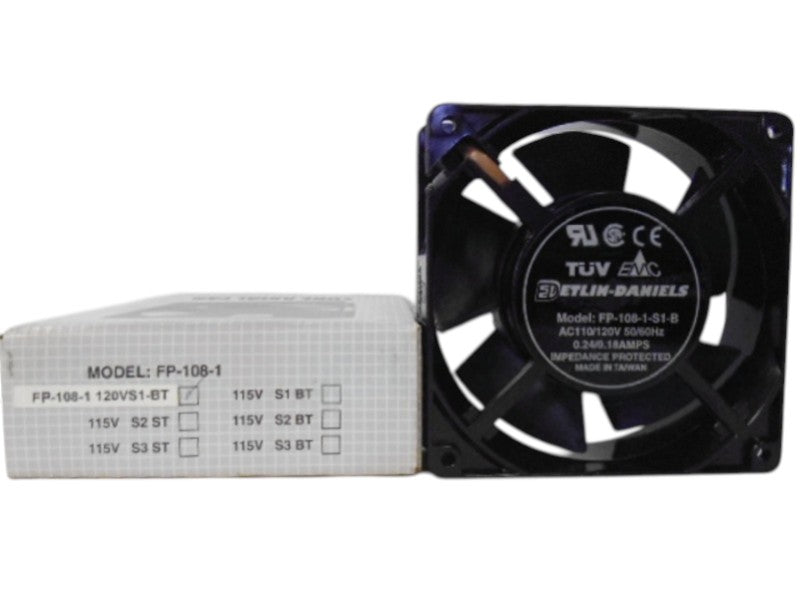 ETLIN-DANIELS FP-108-1-S1-BT AXIAL FAN 120V  NSMP