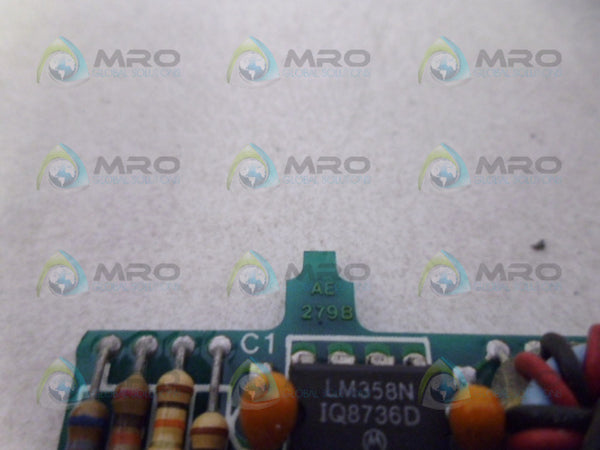 EUROTHERM CONTROLS AE279B PC BOARD ADD-ON NSNP