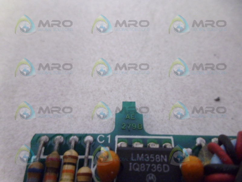 EUROTHERM CONTROLS AE279B PC BOARD ADD-ON NSNP