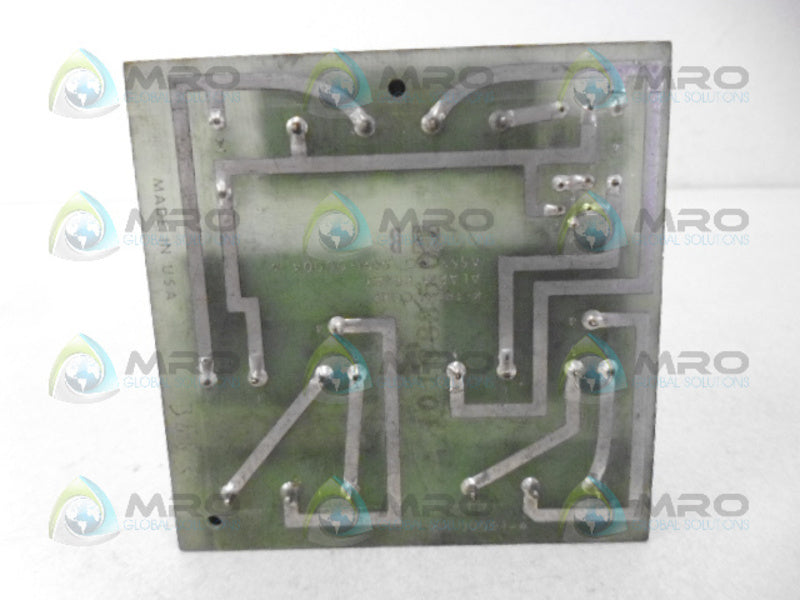 K TRON 9191-00004-A ALARM RELAY UNMP