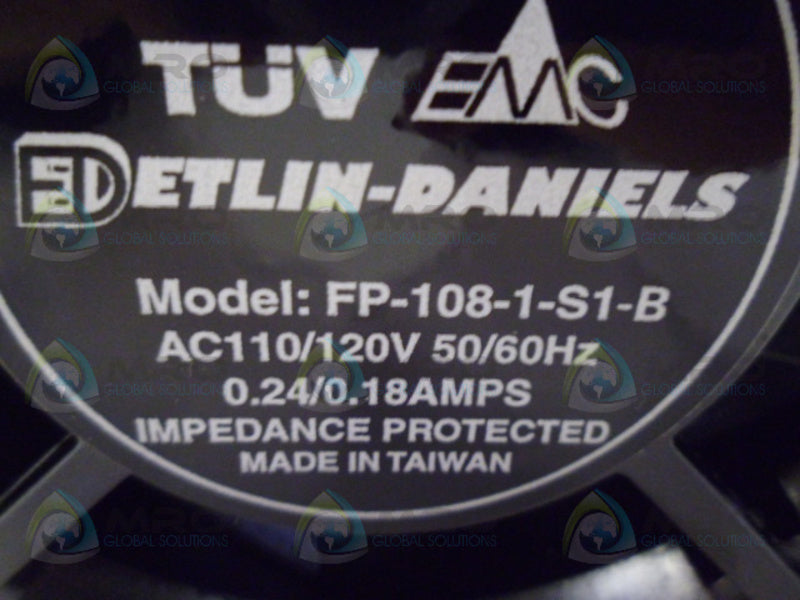 ETLIN-DANIELS FP-108-1-S1-BT AXIAL FAN 120V  NSMP