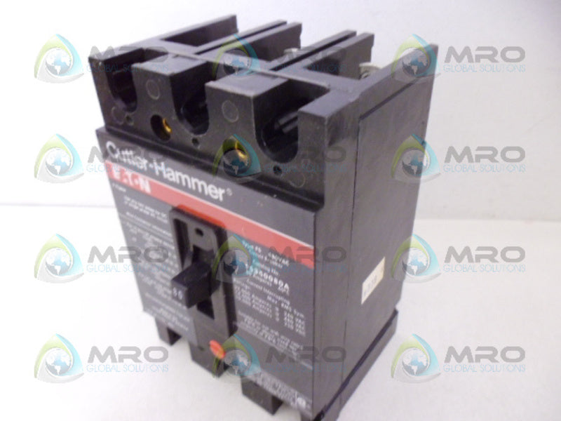 CUTLER HAMMER FS340080A CIRCUIT BREAKER 80A 480V NSMP